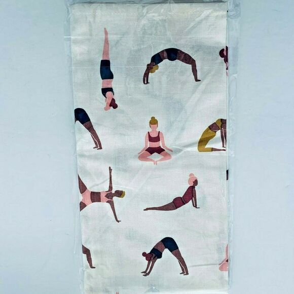 Anthropologie Ivory Yoga Ladies‎ Kitchen Towels - New with Tags - Picture 3 of 4